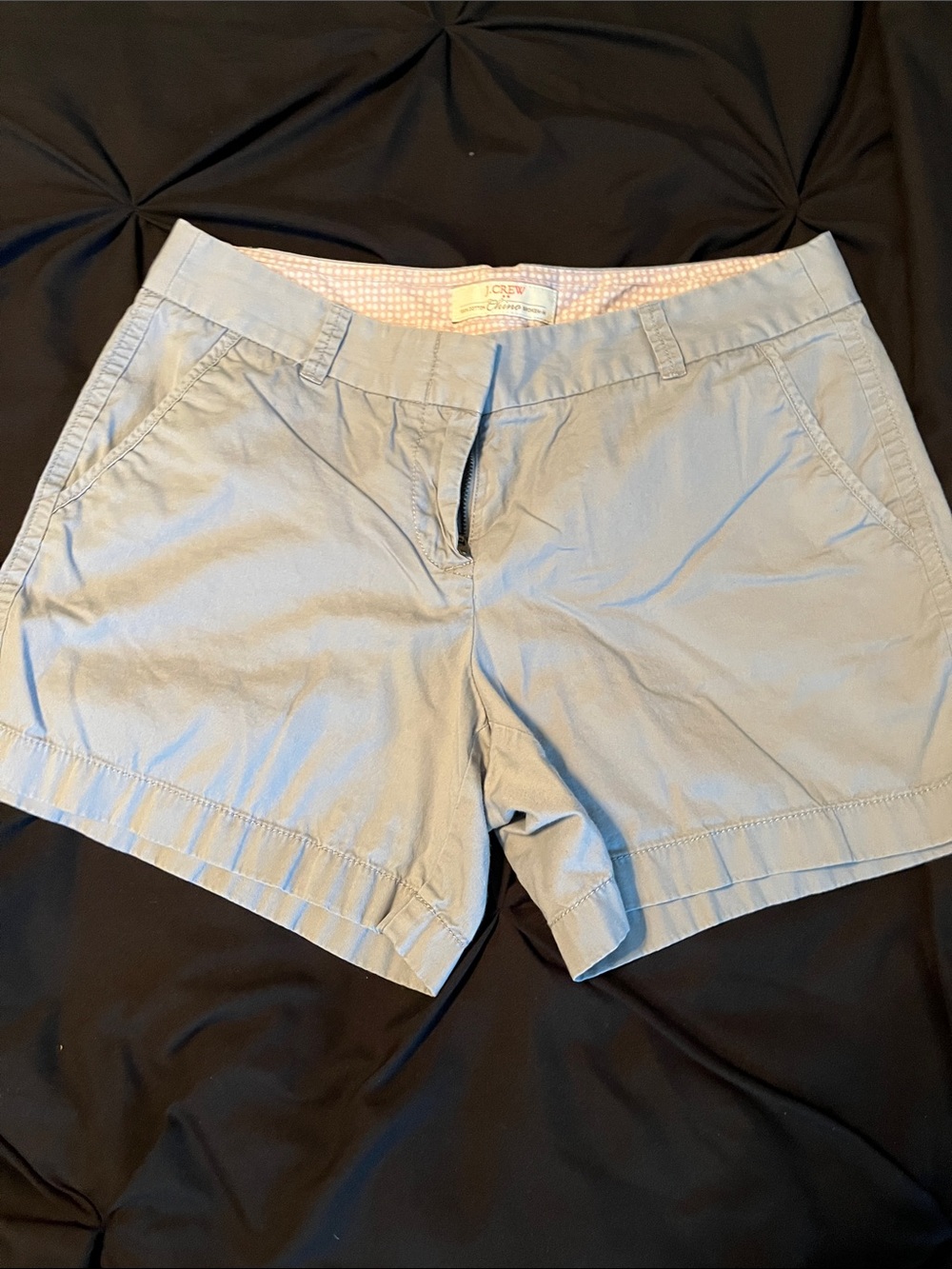 J. Crew Light Blue Cotton Chino Bermuda Shorts